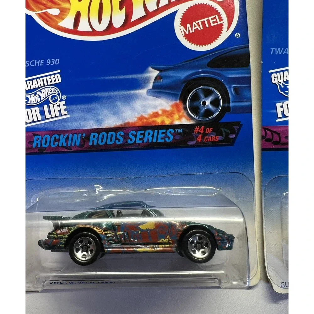 2 Hot‎ Wheels 1996 Rockin' Rods Series #569 Guitar Car & #572 Speed Power